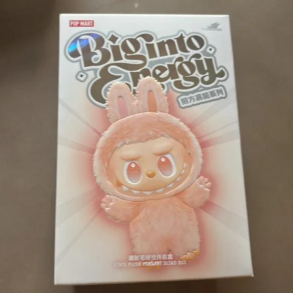 Pop Mart Labubu The Monsters Big into Energy Series Loyalty Vinyl Plush Pendant - Picture 4 of 6